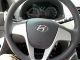 2013 Hyundai Accent GLS 4 Door Steering Wheel