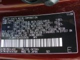 2010 GX Color Code for Claret Red Pearl - Color Code: 3S0