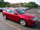 2012 Red Candy Metallic Ford Fusion SE #67566248