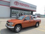 Sunburst Orange Metallic Chevrolet Colorado in 2006