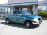 1998 Pacific Green Metallic Ford F150 XLT SuperCab #6744730