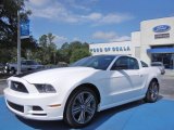 2013 Performance White Ford Mustang V6 Premium Coupe #67593689