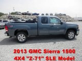 2013 Stealth Gray Metallic GMC Sierra 1500 SLE Extended Cab 4x4 #67594179