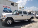 2012 Ingot Silver Metallic Ford F250 Super Duty XLT Crew Cab 4x4 #67593614