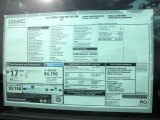 2013 GMC Sierra 1500 Regular Cab Window Sticker