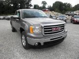 2013 GMC Sierra 1500 SLT Extended Cab 4x4 Front 3/4 View
