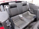 2009 Ford Mustang GT Premium Convertible Rear Seat