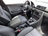 2006 Audi S4 4.2 quattro Sedan Black/Silver Interior