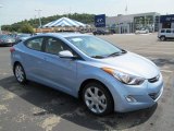 2013 Blue Sky Metallic Hyundai Elantra Limited #67593538