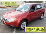 2010 Paprika Red Pearl Subaru Forester 2.5 X #67593536