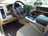 2012 Dodge Ram 1500 Big Horn Crew Cab Light Pebble Beige/Bark Brown Interior