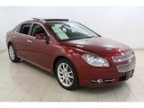 2009 Red Jewel Chevrolet Malibu LTZ Sedan #67594048