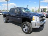 2009 Imperial Blue Metallic Chevrolet Silverado 2500HD LT Crew Cab 4x4 #67594012