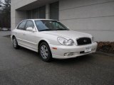 2004 White Pearl Hyundai Sonata  #6744979