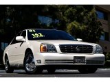2001 White Diamond Cadillac DeVille DHS Sedan #67645313