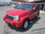 2003 Flame Red Jeep Liberty Limited 4x4 #67644969
