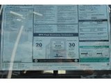 2011 BMW 5 Series 535i Sedan Window Sticker