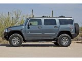 Stealth Gray Metallic Hummer H2 in 2005