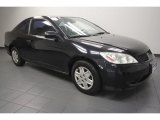 2005 Nighthawk Black Pearl Honda Civic Value Package Coupe #67644939
