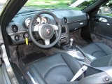 2008 Porsche Boxster RS 60 Spyder Black Interior