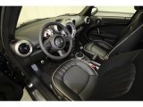 2012 Mini Cooper S Countryman Carbon Black Lounge Leather Interior