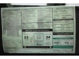 2012 BMW 5 Series 528i Sedan Window Sticker
