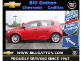 2012 Victory Red Chevrolet Sonic LT Hatch #67645209