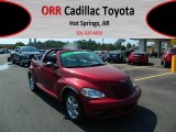 2005 Inferno Red Crystal Pearl Chrysler PT Cruiser Touring Turbo Convertible #67644864