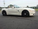 Alpine White BMW Z4 in 2003