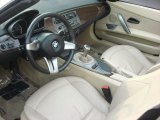 2003 BMW Z4 3.0i Roadster Beige Interior