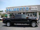 2012 Black Ford F250 Super Duty Lariat Crew Cab 4x4 #67644839