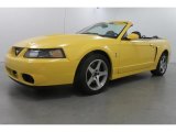 2003 Ford Mustang Cobra Convertible Front 3/4 View