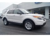 2013 White Platinum Tri-Coat Ford Explorer XLT #67644695