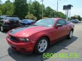 2010 Red Candy Metallic Ford Mustang V6 Coupe #67644689