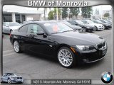 2009 Jet Black BMW 3 Series 328i Coupe #67713144