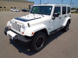 2012 Bright White Jeep Wrangler Unlimited Freedom Edition 4x4 #67713216