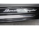 2011 Porsche Boxster Spyder Marks and Logos