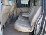 2009 Nissan Titan LE Crew Cab 4x4 Rear Seat