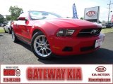 2010 Red Candy Metallic Ford Mustang V6 Premium Convertible #67745839