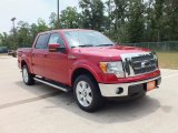 2012 Red Candy Metallic Ford F150 Lariat SuperCrew 4x4 #67745831