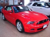 2013 Race Red Ford Mustang GT Premium Convertible #67745743