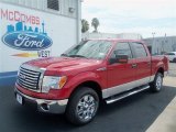2012 Red Candy Metallic Ford F150 XLT SuperCrew #67744602