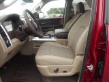 2012 Dodge Ram 1500 Outdoorsman Crew Cab 4x4 Light Pebble Beige/Bark Brown Interior