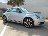 Reflex Silver Metallic Volkswagen Beetle in 2012