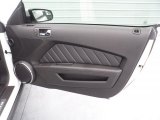 2012 Ford Mustang V6 Premium Coupe Door Panel
