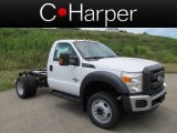 2012 Oxford White Ford F450 Super Duty XL Regular Cab Chassis 4x4 #67744404