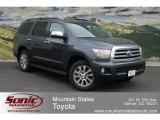 2012 Magnetic Gray Metallic Toyota Sequoia Platinum 4WD #67744374