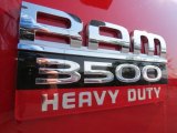 2012 Dodge Ram 3500 HD Big Horn Crew Cab Dually Marks and Logos