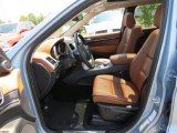2012 Jeep Grand Cherokee Overland Summit 4x4 Front Seat