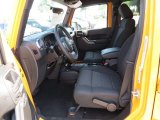 2012 Jeep Wrangler Unlimited Sport S 4x4 Front Seat